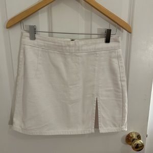 Lioness Princess Polly white mini skirt with slit